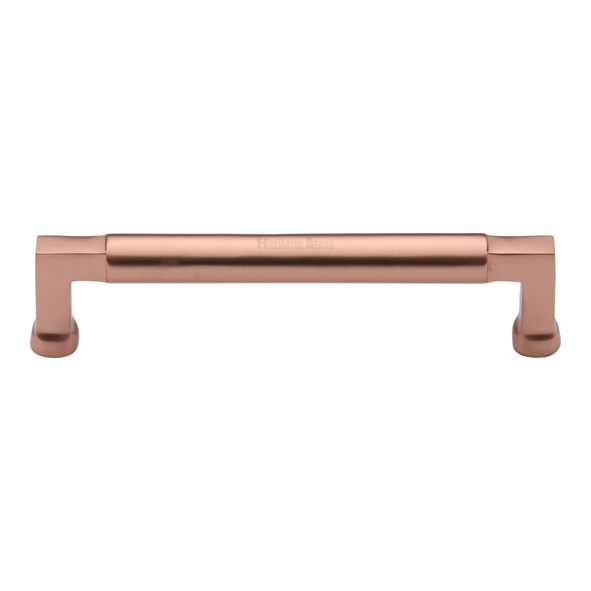 C0312 160-SRG • 160 x 176 x 40mm • Satin Rose Gold • Heritage Brass Bauhaus Cabinet Pull Handle